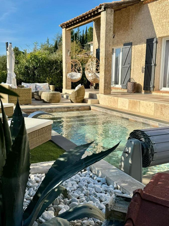 Casa Amor & Spa, Appartement Suite Jacuzzi & Piscine Chauffee Montfort-sur-Argens Exterior foto